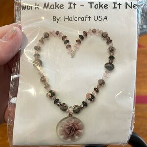 Lampwork Make It necklace kit - does not include pendant